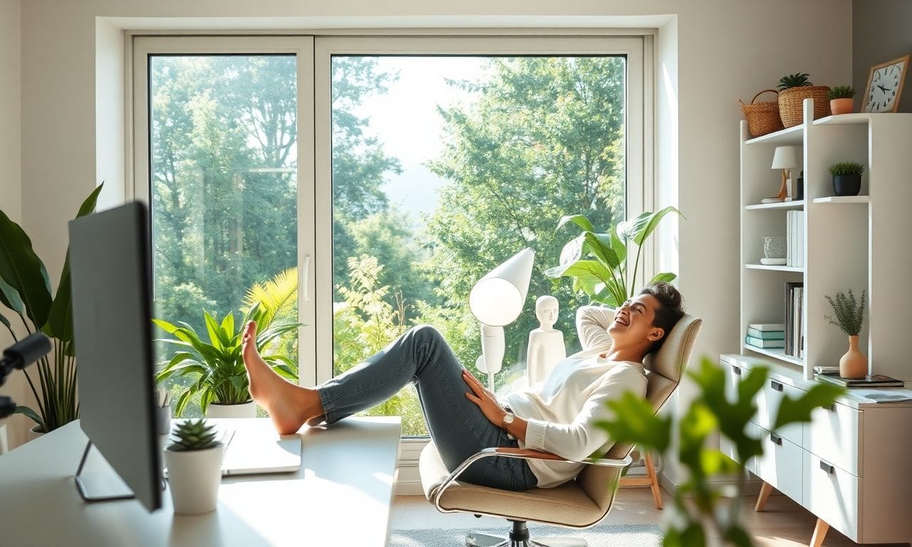 セミリタイアを楽しむ人のイメージ