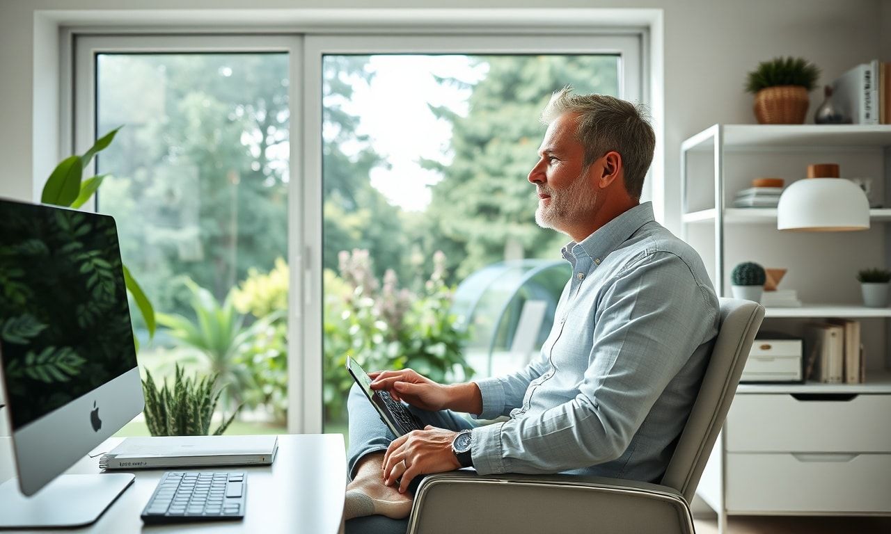 セミリタイアを考える40代男性