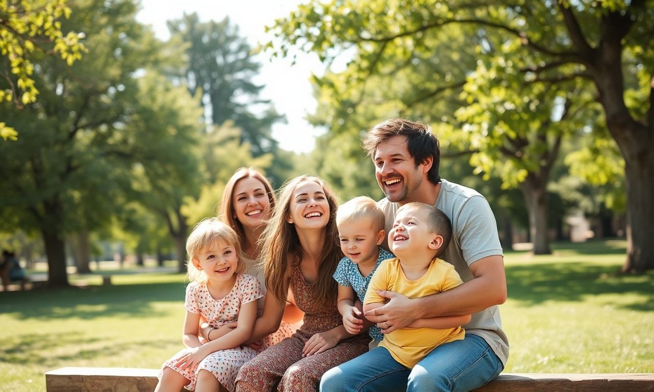 セミリタイアと子育てのイメージ