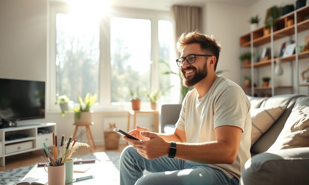 セミリタイア生活を楽しむ様子