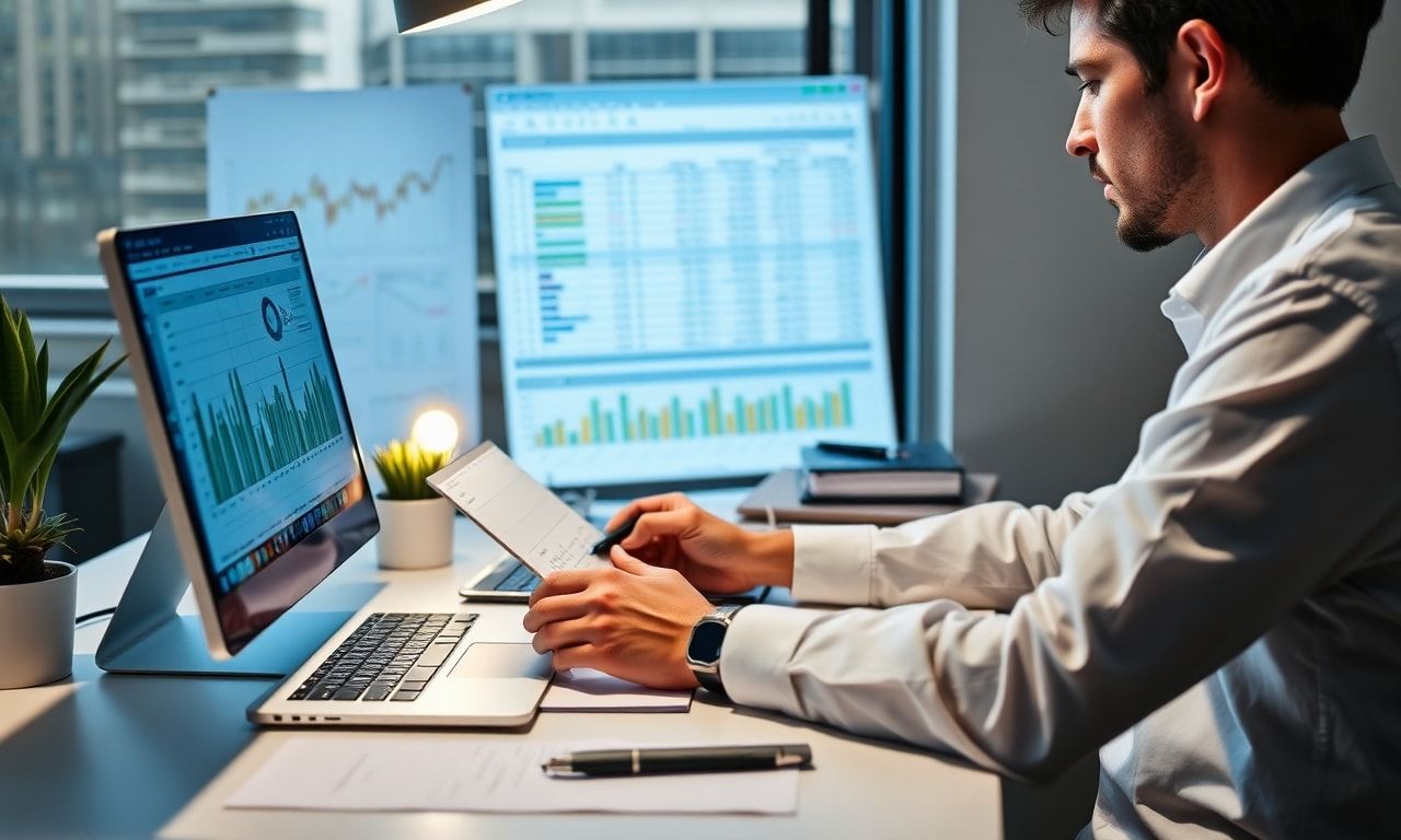 詳細に計画を練るイメージ