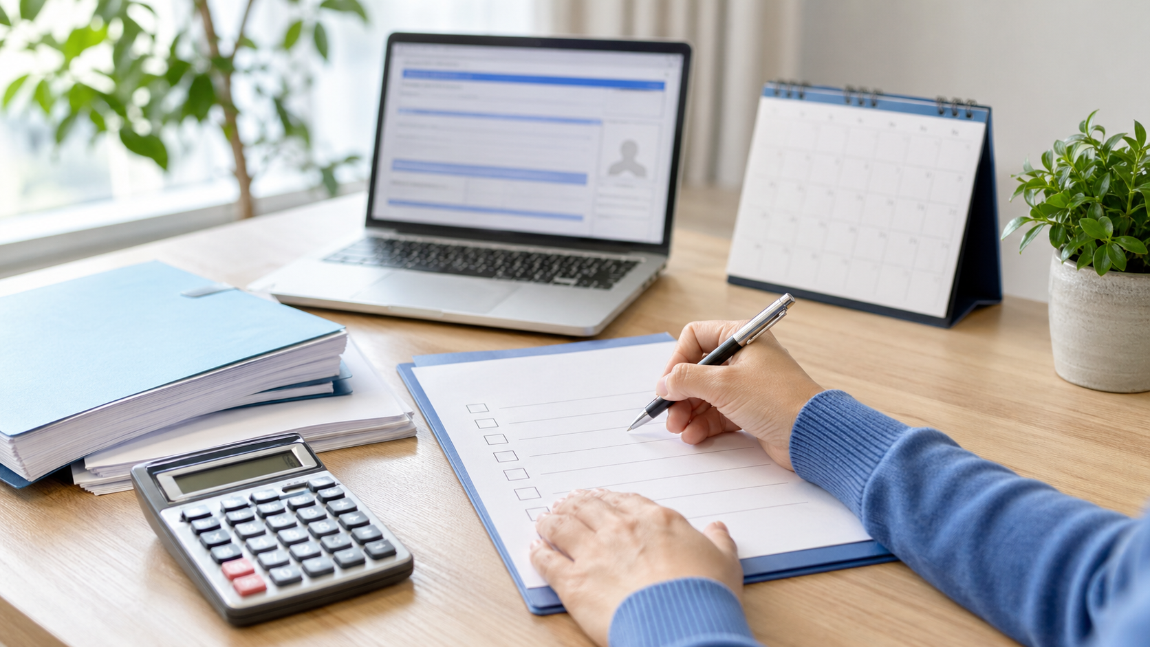 セミリタイアで失業保険の受給条件を確認する様子