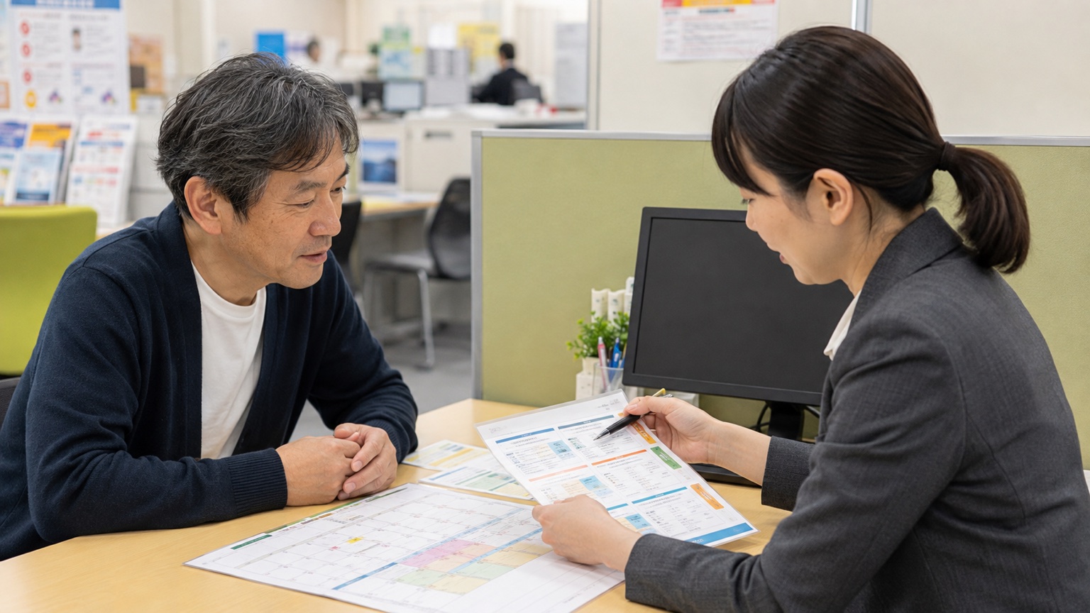 短時間勤務の求人と認定日を相談しながらセミリタイア後の求職活動を進める人