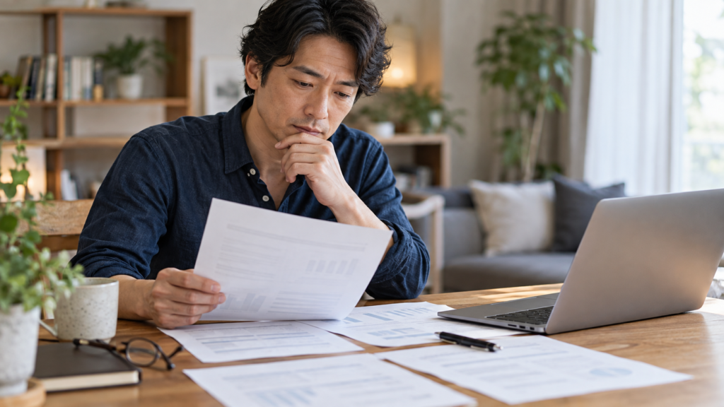 不動産投資の開示資料を読み比べる机