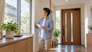 玄関と窓を見直して防犯を整える住まいのイメージ