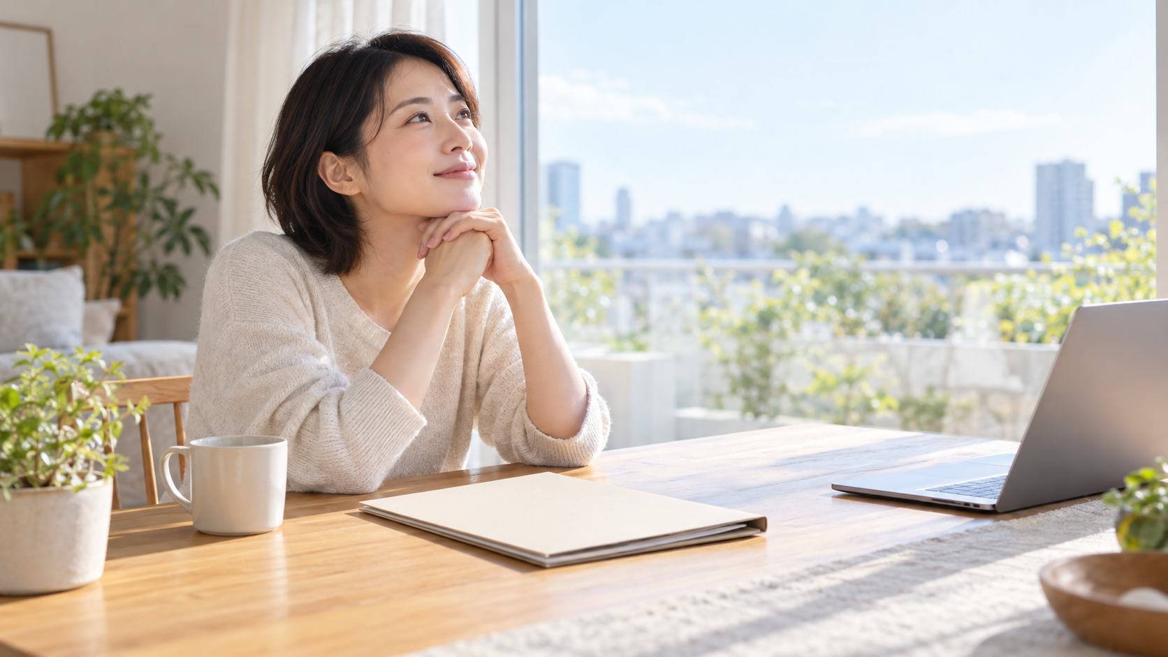 療養しながら退職後の働き方と生活を考える人